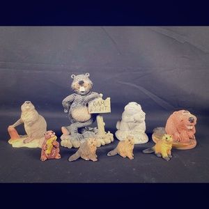 Stone Animal critters vintage